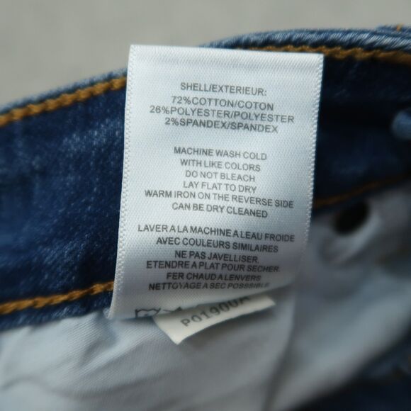 VIGOSS Jeans Women's Size 26 Blue Mid-Rise Marley Crop Boot Denim 30" Inseam - Picture 11 of 16